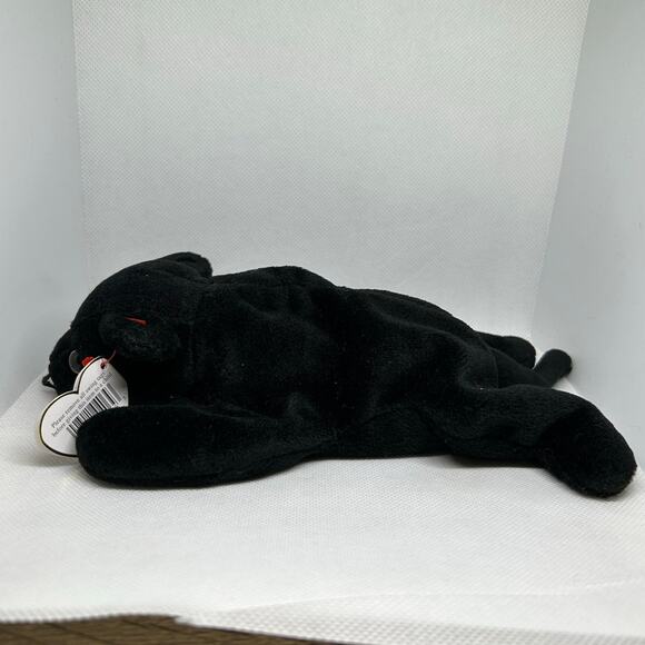 TY BEANIE BABIES VELVET the PANTHER 1995 Plush Stuffed Animal - Picture 2 of 7
